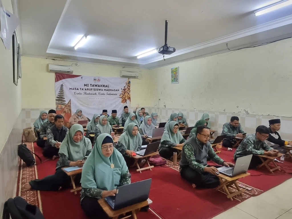Guru dan Tenaga Kependidikan MI Tawakkal Ikuti Assessment Penguatan Moderasi Beragama Tahun 2025