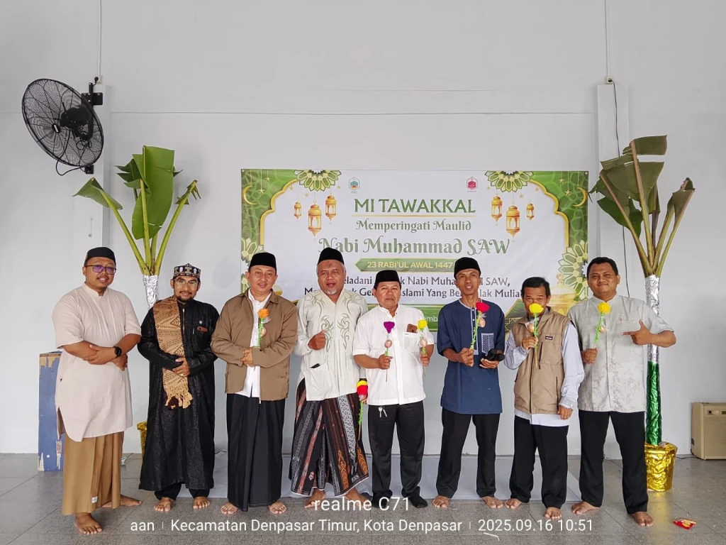 Peringatan Maulid Nabi Muhammad SAW 1447 H / 2025 M di MI Tawakkal