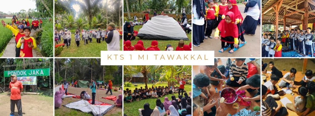 Kegiatan Tengah Semester 1 (KTS 1) MI Tawakkal dengan Tema "Membangun Kemandirian dan Berkarakter Melalui Cinta Alam