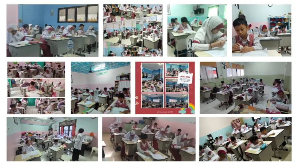 Pelaksanaan Sumatif Akhir Semester I (SAS I) MI Tawakkal Tahun Pelajaran 2025/2026