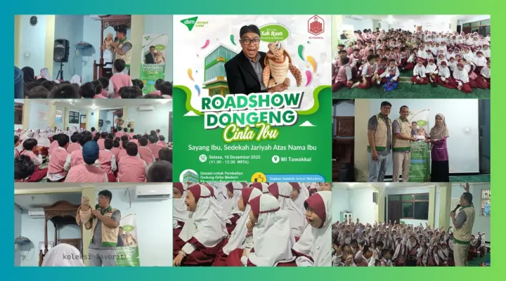 Roadshow Dongeng Cinta Ibu: Menanamkan Nilai Cinta dan Pengorbanan Orang Tua Sejak Dini