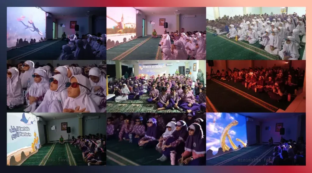 MI Tawakkal Hadirkan Pembelajaran Seru Melalui Kegiatan Cinema 3 Dimensi